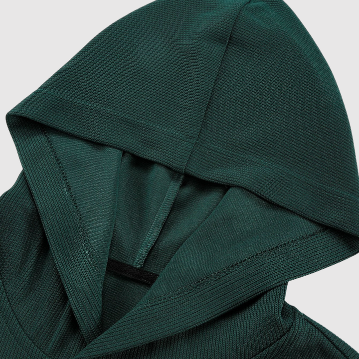 Daniel – Sweat à capuche classique en maille structurée