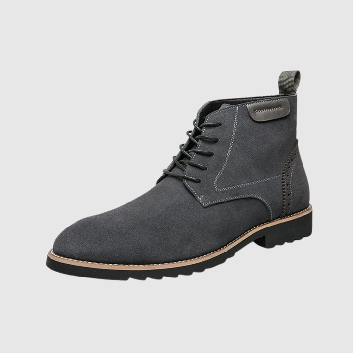 Radim – Chaussures en cuir à lacets en daim