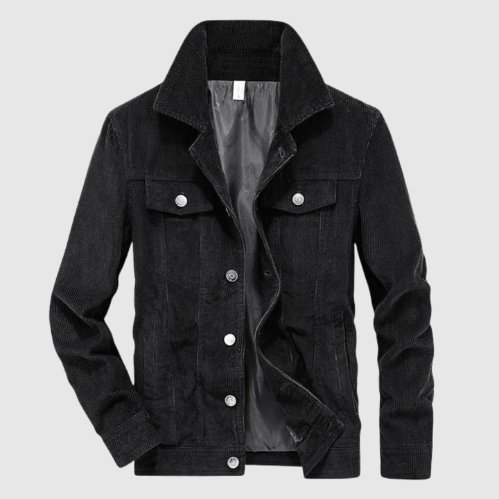 Šimon – Veste en velours classique au look vintage