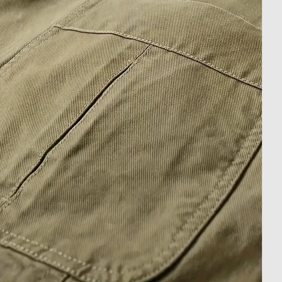 Šimon – Veste en coton à coupe classique