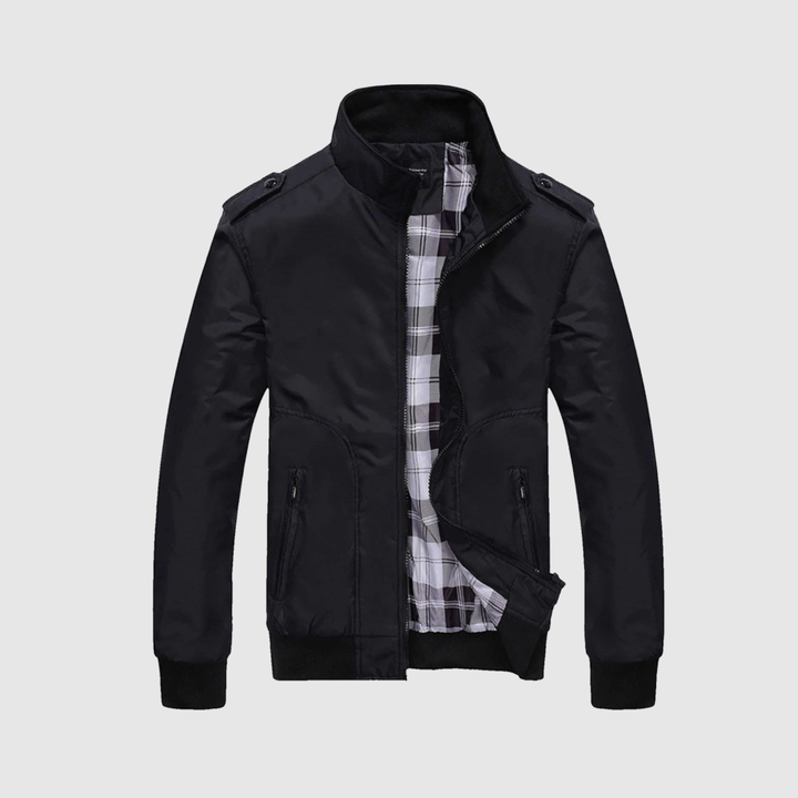 Marek – Veste masculine élégante avec fermeture éclair et doublure douce
