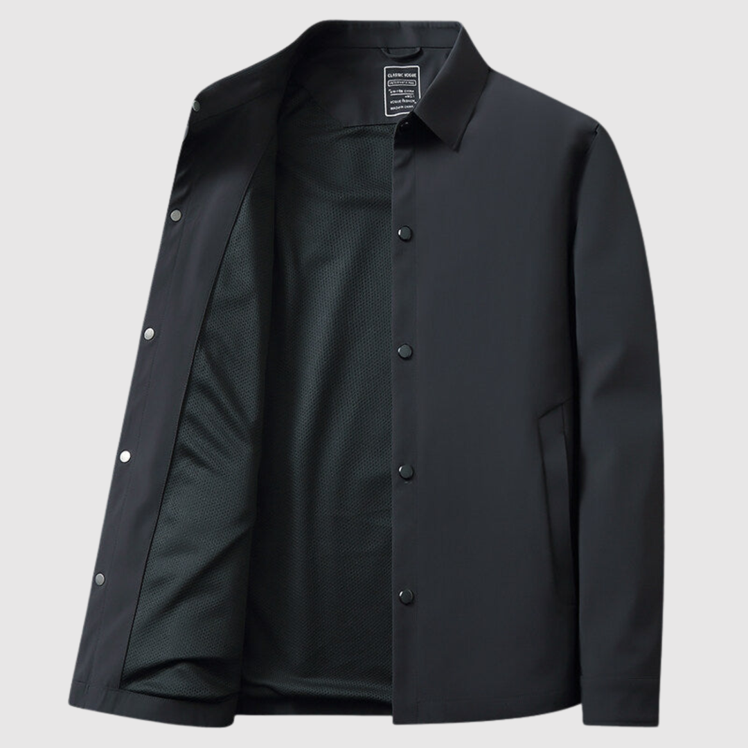 Šimon – Chemise-veste légère de printemps au design épuré