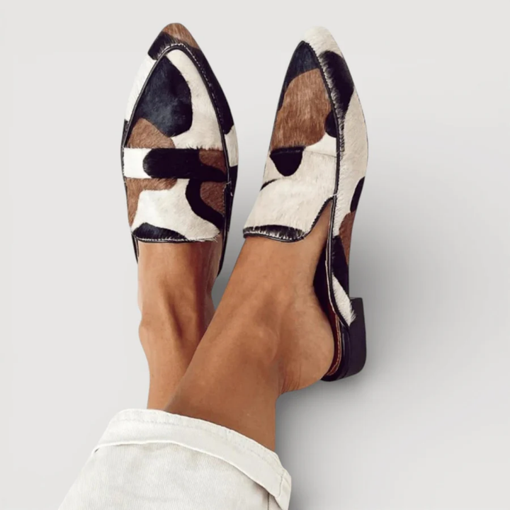 Amália - Mocassins avec motif abstrait