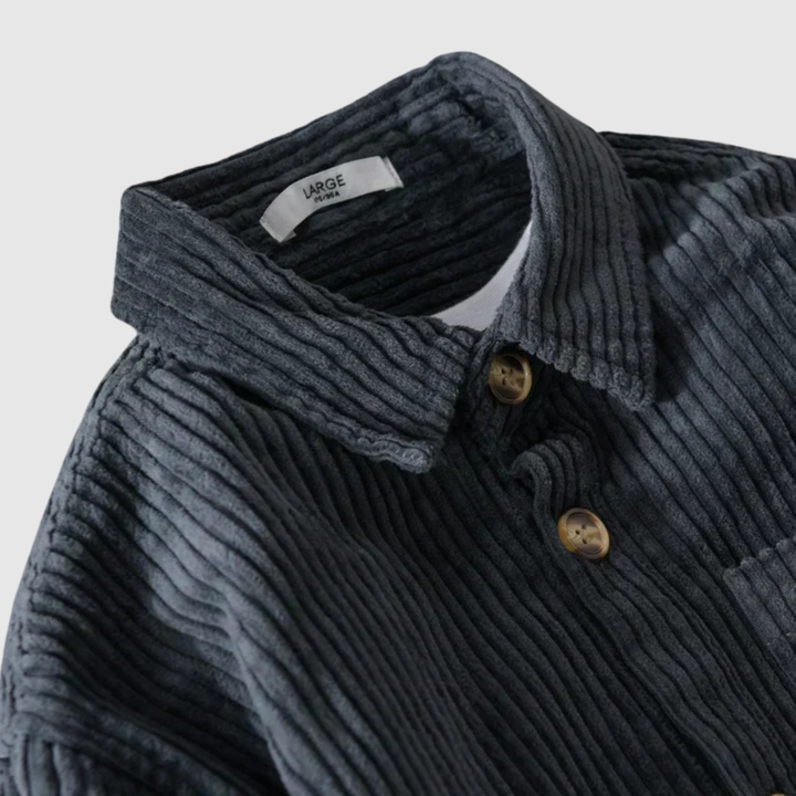 Šimon - Chemise en velours au design classique