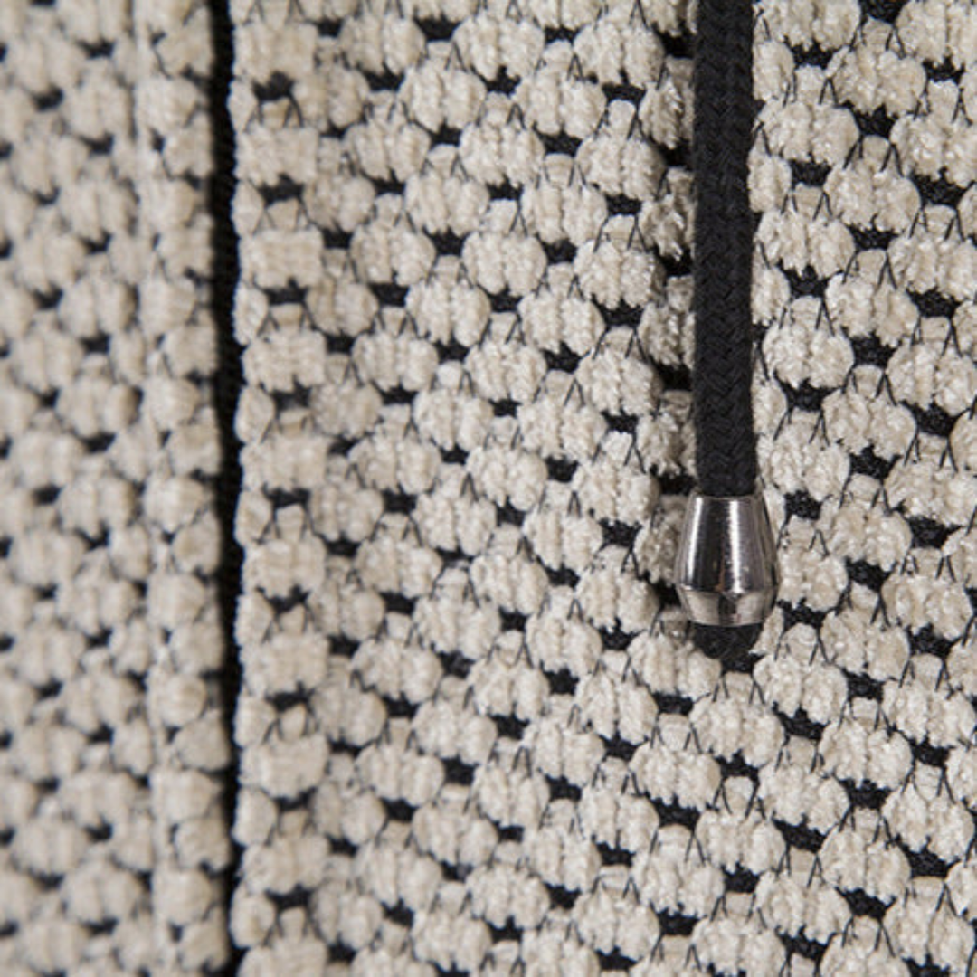 Marek - Pull long en tricot avec capuche