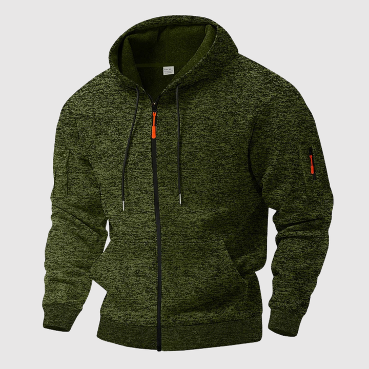 Šimon - Sweat sportif chaud avec fermeture éclair