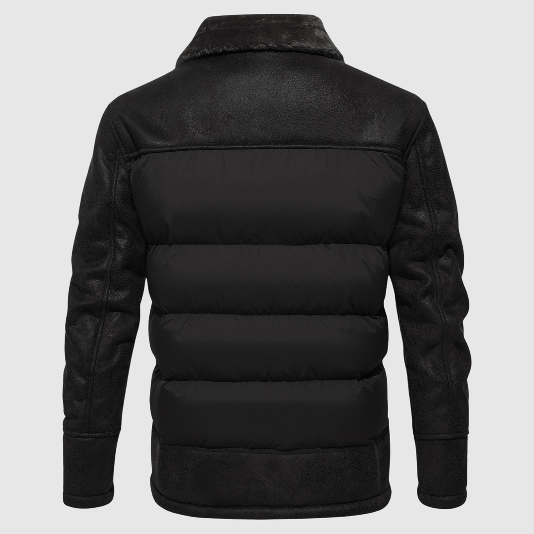Dorian – Veste d'hiver isolée avec col en duvet