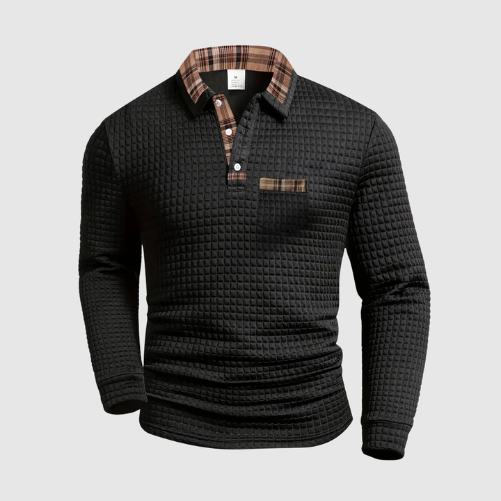 Lucas - Chemise élégante pour homme avec col et design stylé