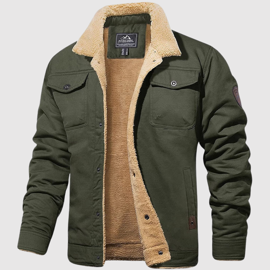 Marek - Vestes pour hommes chaudes avec doublure en peluche