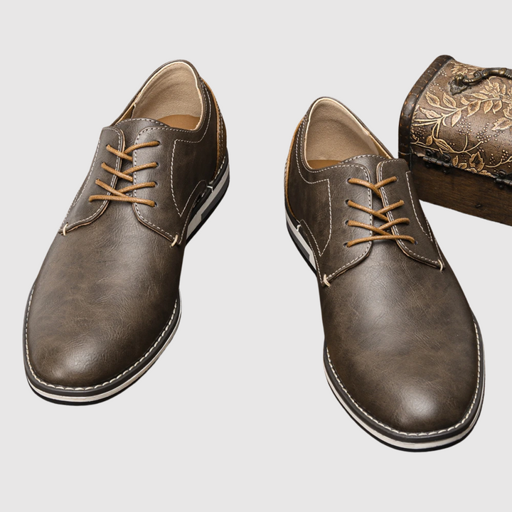 Viktor – Chaussures en cuir pour hommes classiques avec un confort moderne