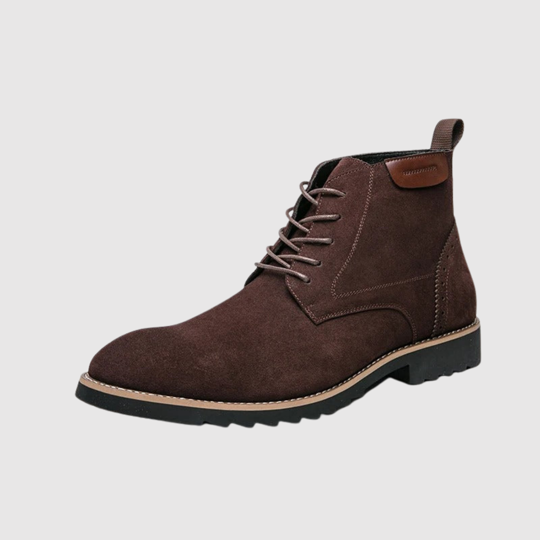 Radim – Chaussures en cuir à lacets en daim