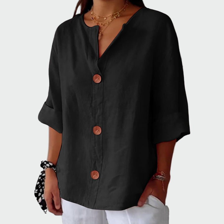 Blouse décontractée avec texture