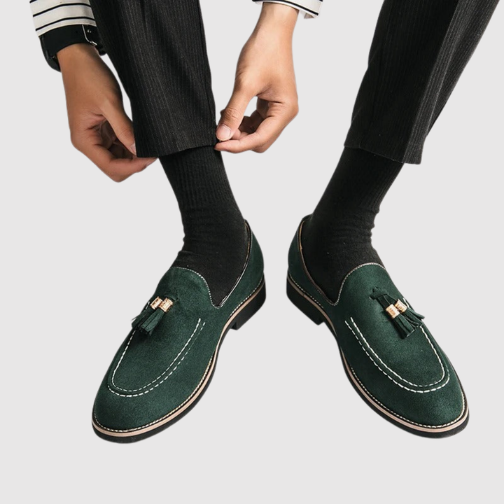 Viktor – Mocassins de luxe avec boucle en métal