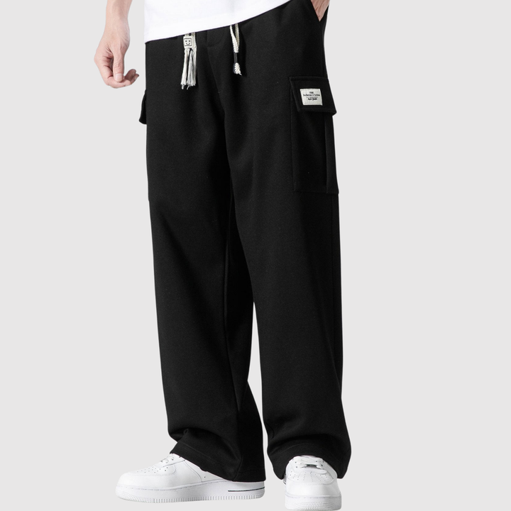 Mathis – Pantalons de training oversize à coupe décontractée