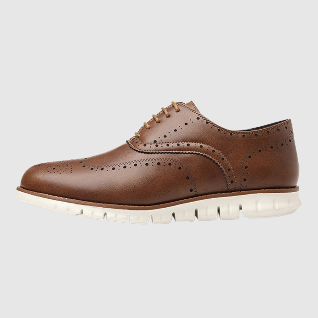 Oskar – Derby chaussures avec détails perforés
