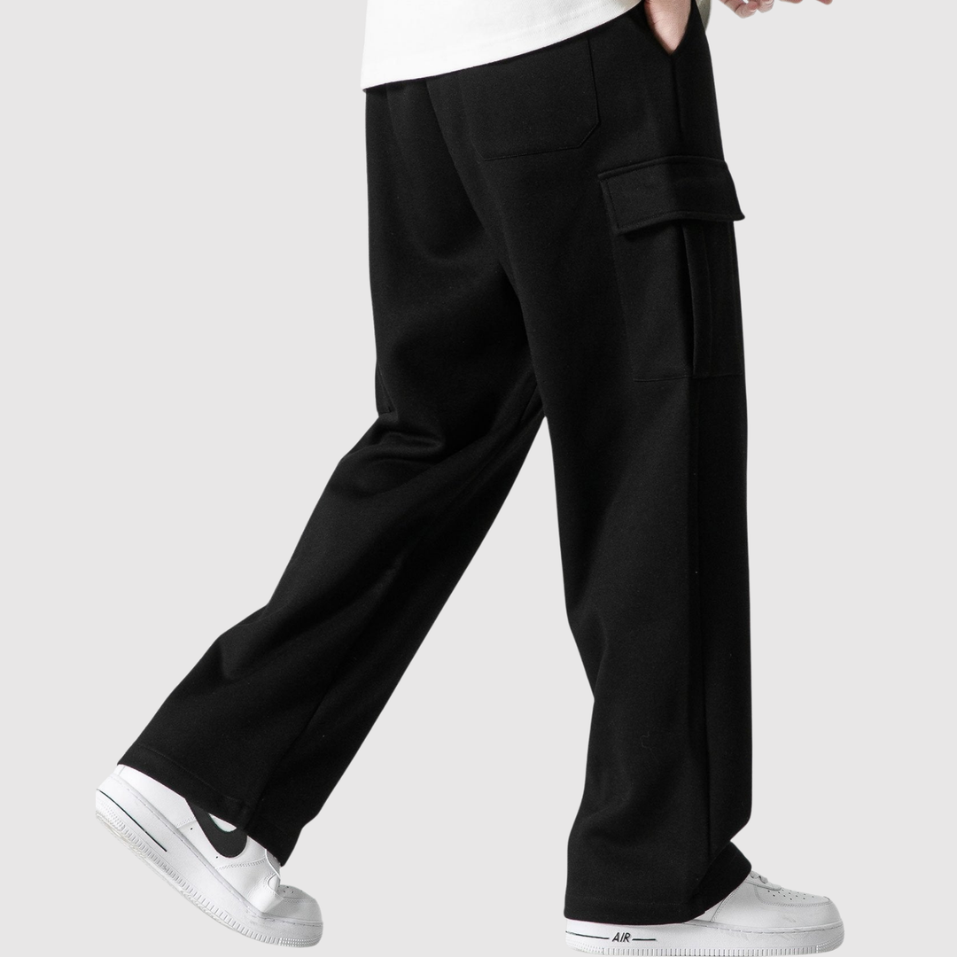 Mathis – Pantalons de training oversize à coupe décontractée