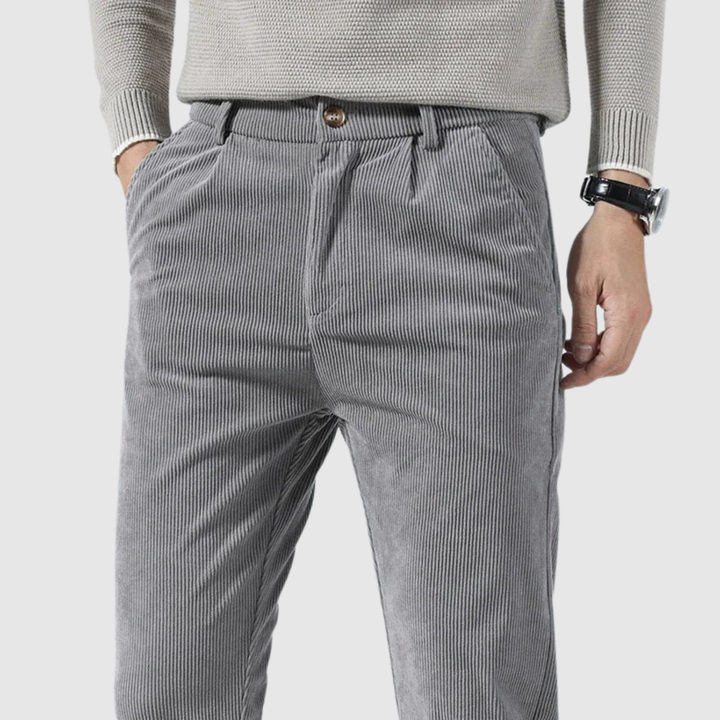 Leo – Pantalon en daim doux