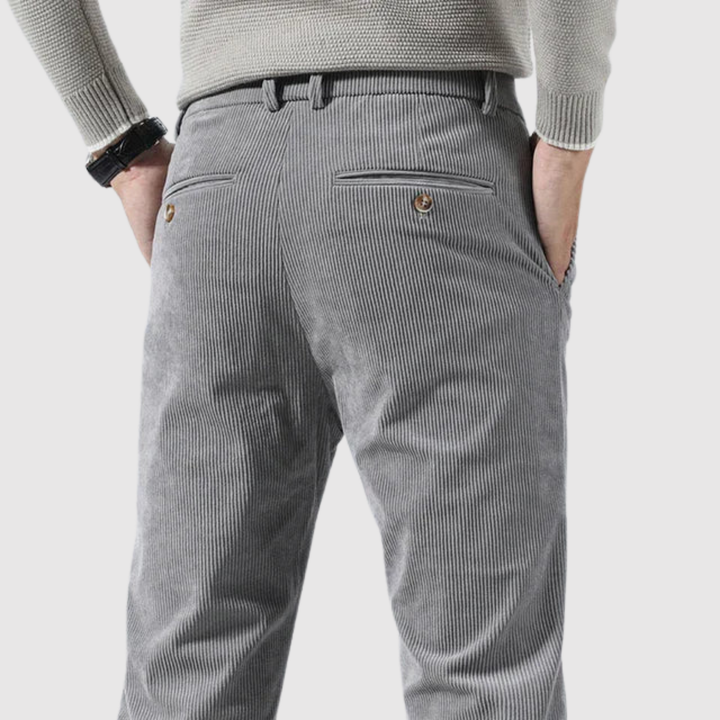Leo – Pantalon en daim doux