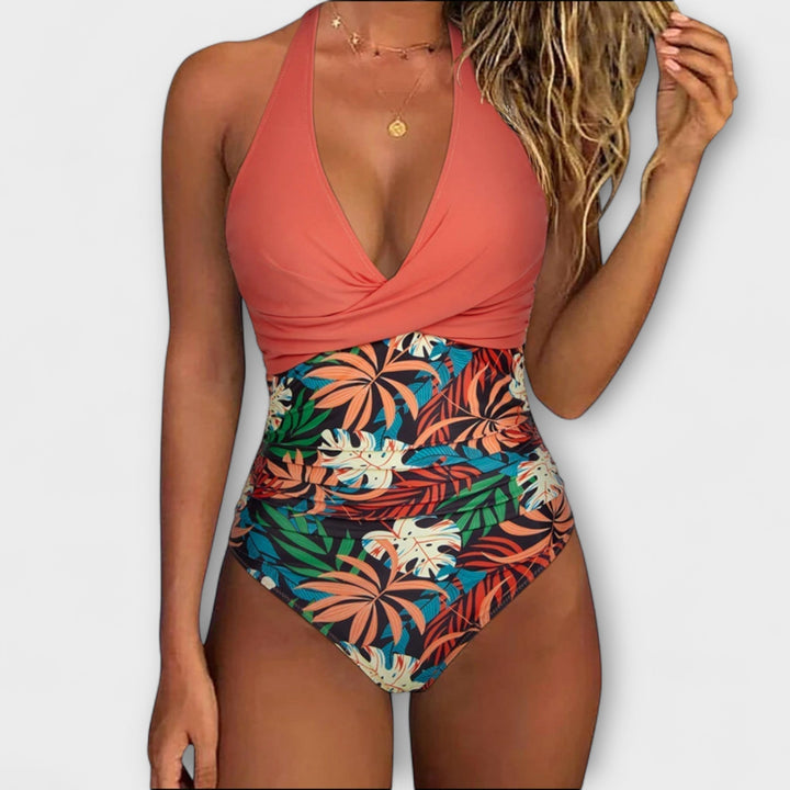 Amber - Maillot de bain féminin et élégant avec décolleté en V
