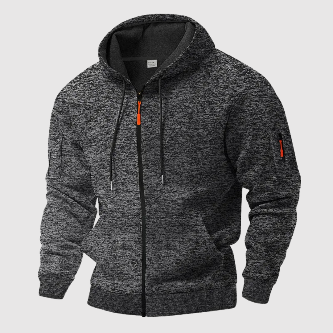 Šimon - Sweat sportif chaud avec fermeture éclair