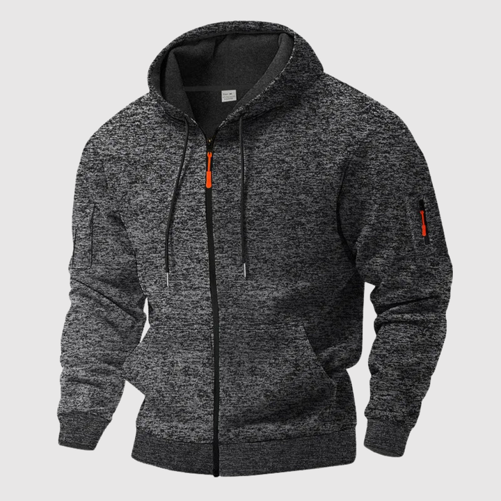 Šimon - Sweat sportif chaud avec fermeture éclair