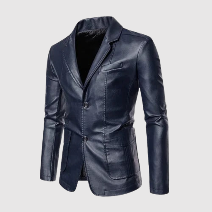 Dorian – Veste en cuir élégante avec une brillance moderne