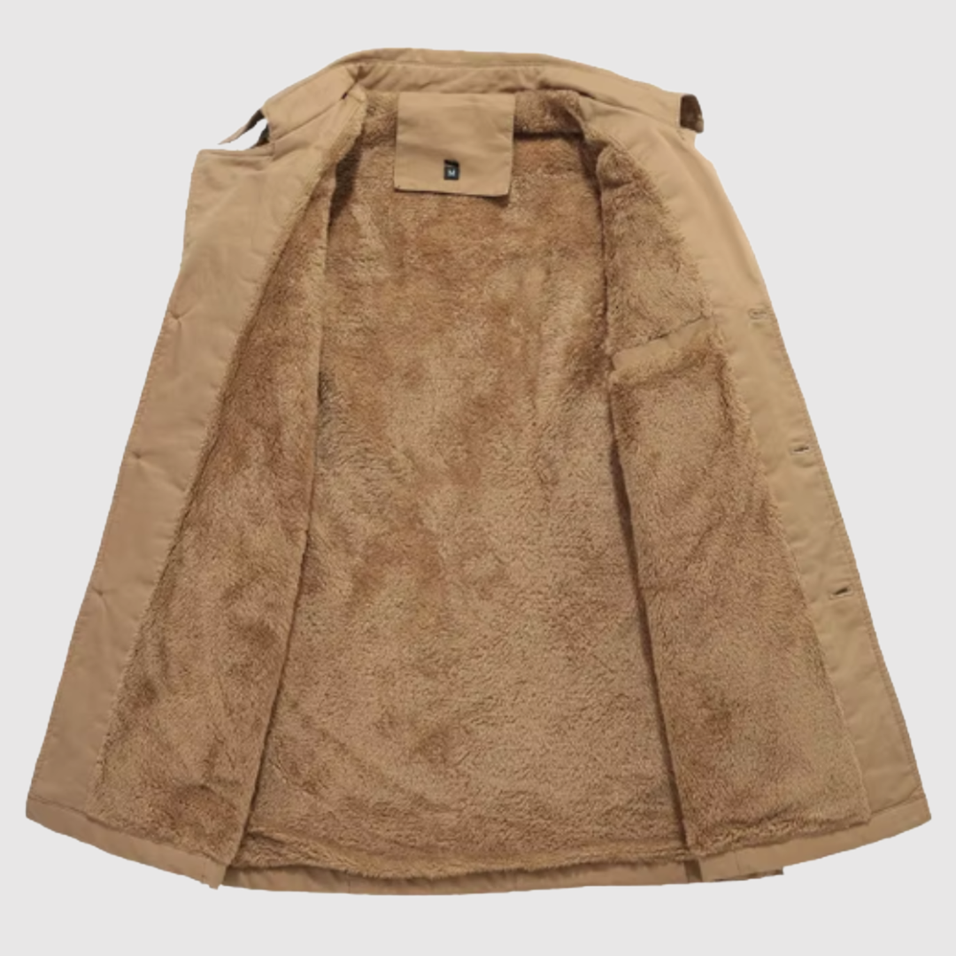 Marek – Manteau d'hiver avec doublure en laine