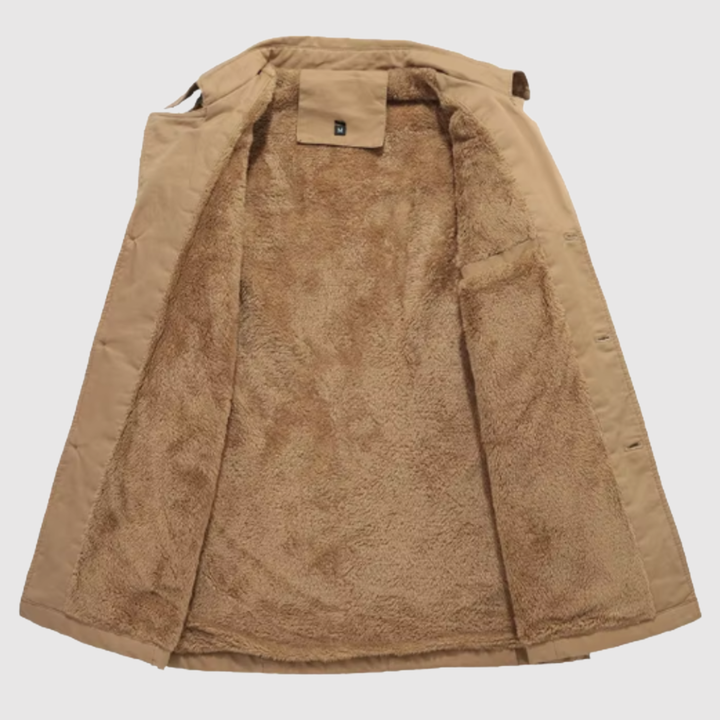 Marek – Manteau d'hiver avec doublure en laine