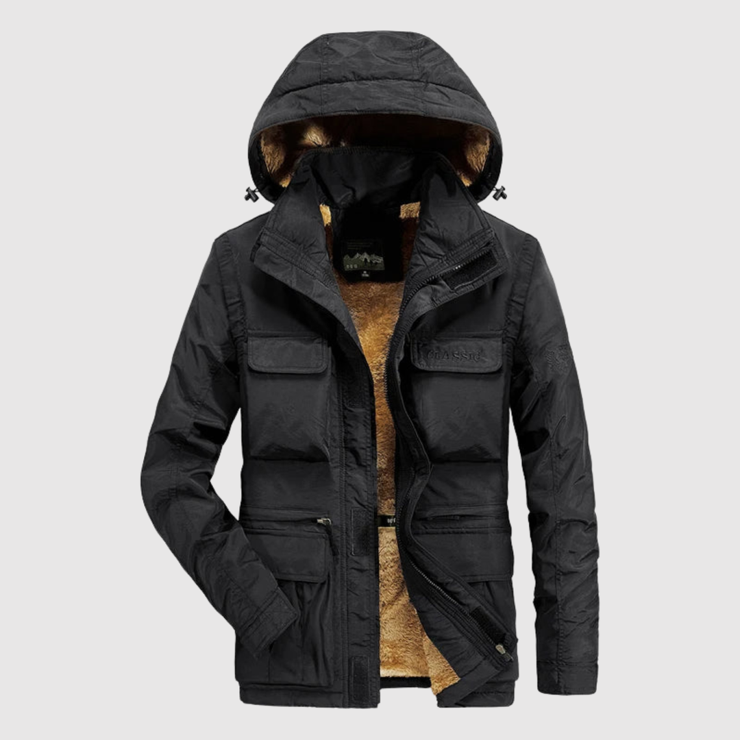 Marek – Veste d'hiver imperméable avec doublure chaude