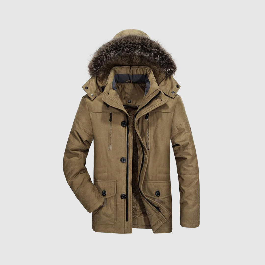 Marek – Veste d'hiver Nordic Parka avec isolation synthétique
