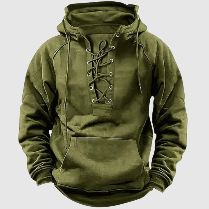 Daniel - Sweat à capuche avec détails en cordons pour hommes