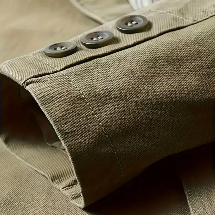 Šimon – Veste en coton à coupe classique