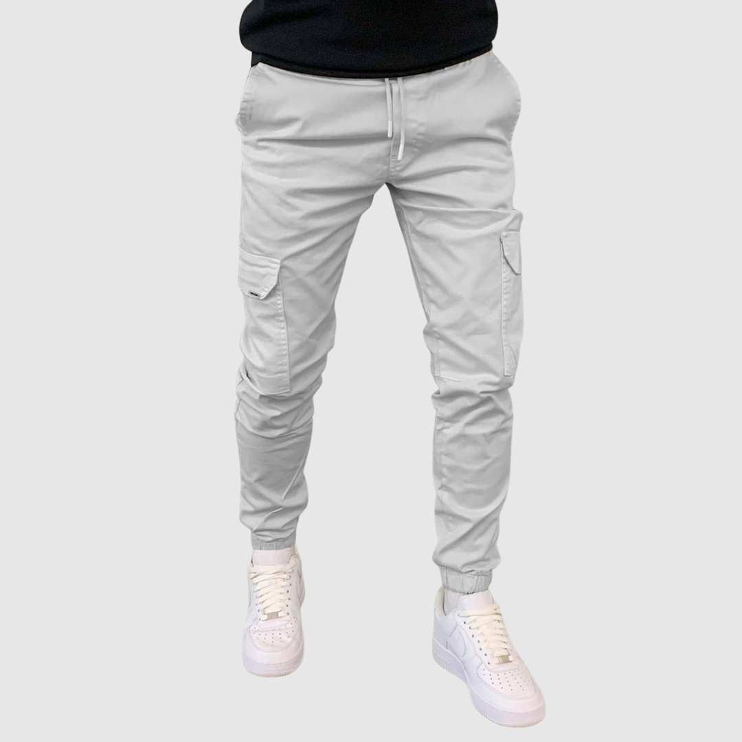 Leo - Pantalon cargo pour hommes au design moderne