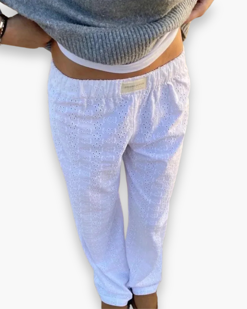 Suzanne - Pantalon Décontracté Léger Et Confortable Femme