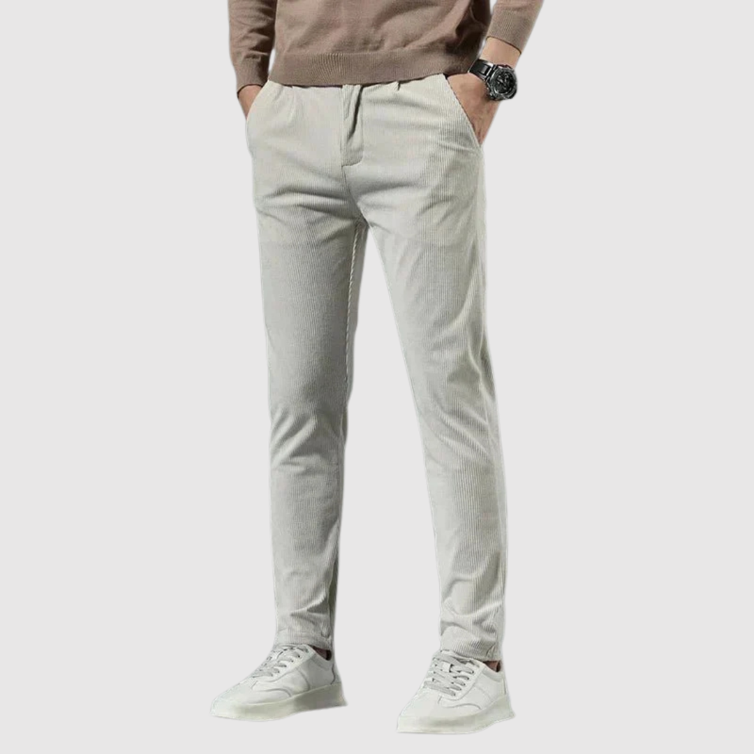 Leo – Pantalon en daim doux