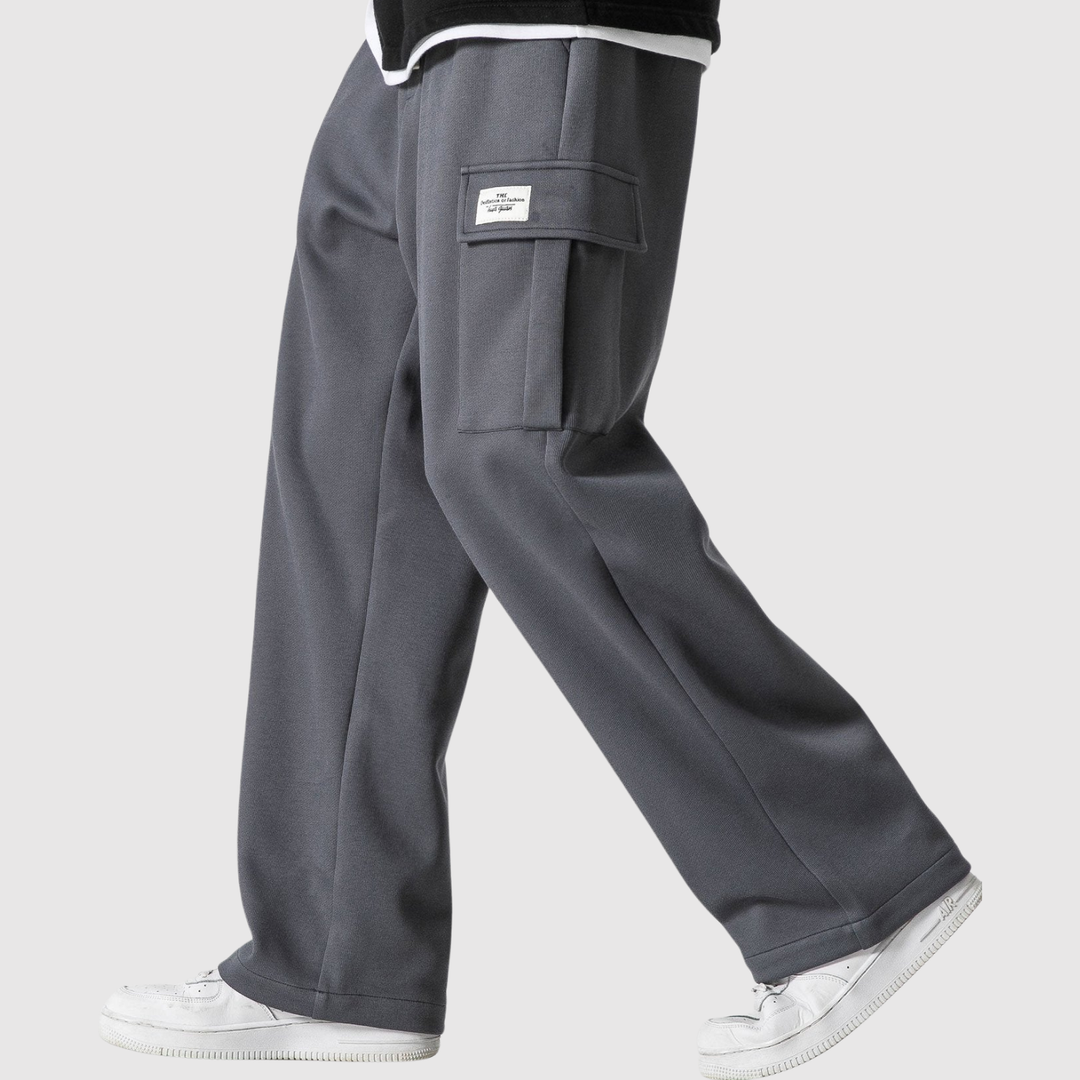 Mathis – Pantalons de training oversize à coupe décontractée