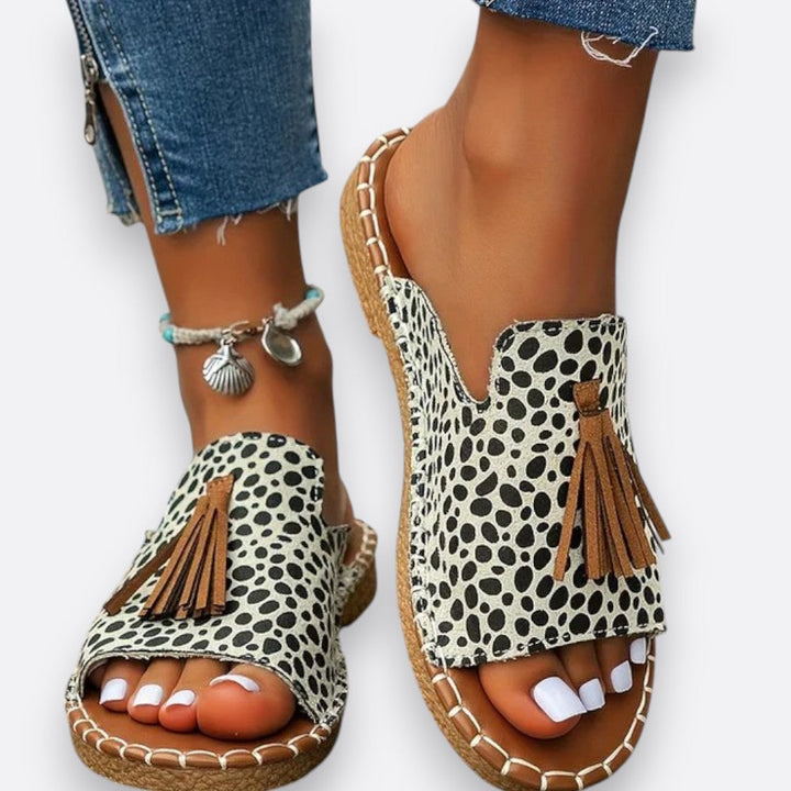 Leena - Sandales Orthopédiques Plates Confortables