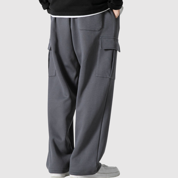 Mathis – Pantalons de training oversize à coupe décontractée