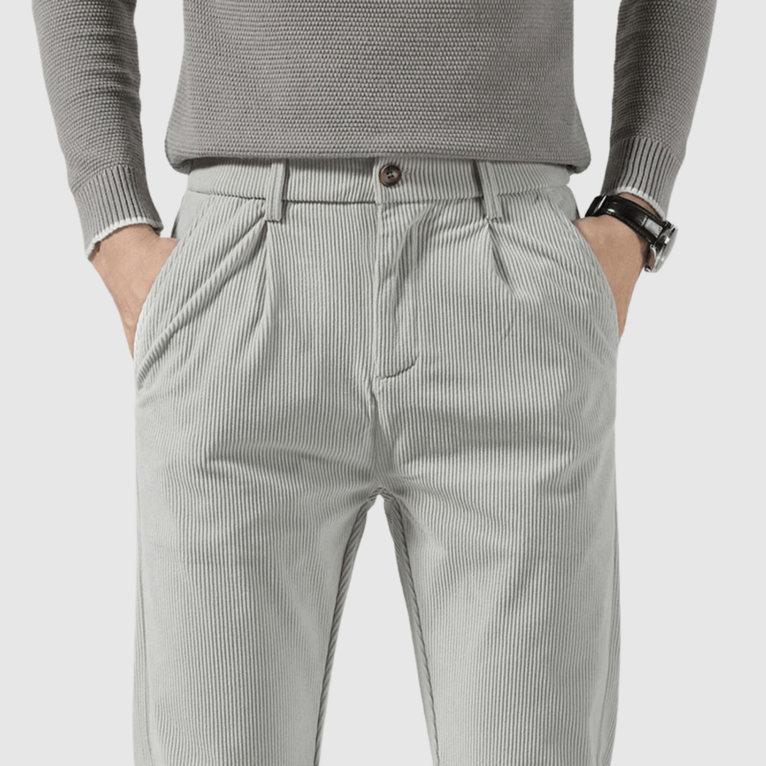 Leo – Pantalon en daim doux