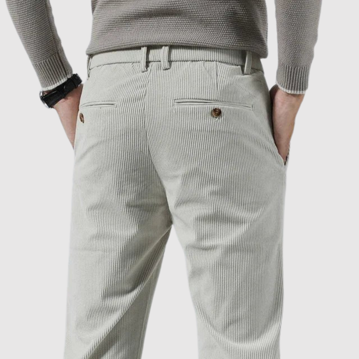 Leo – Pantalon en daim doux