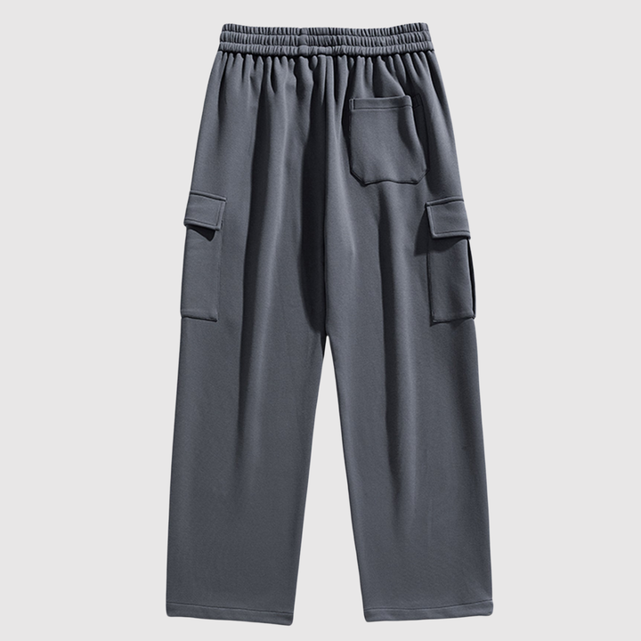 Mathis – Pantalons de training oversize à coupe décontractée