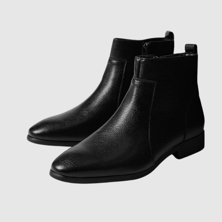 Viktor – Bottines Chelsea en cuir gaufré