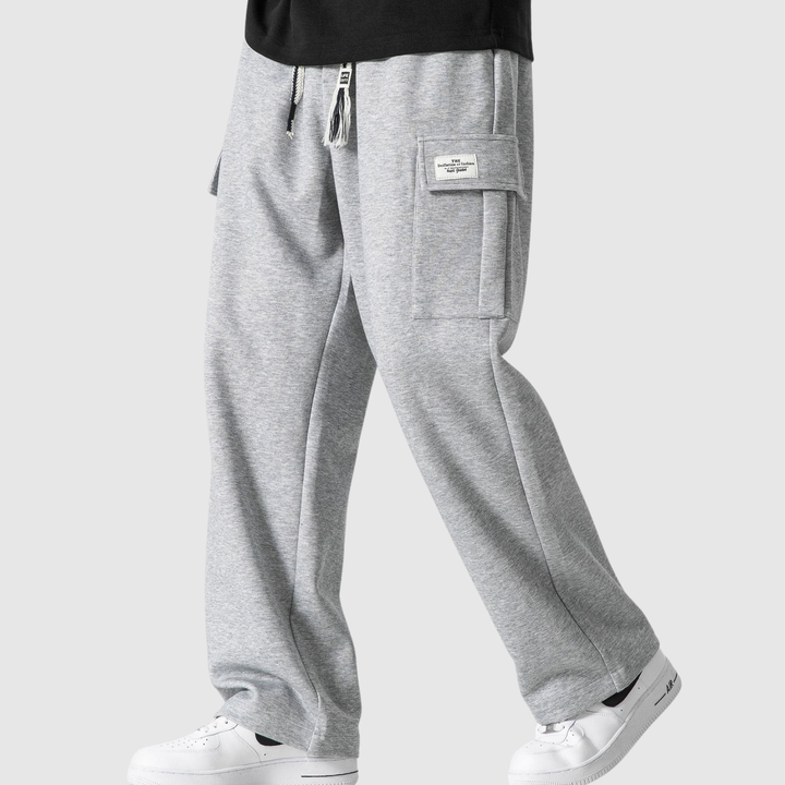 Mathis – Pantalons de training oversize à coupe décontractée