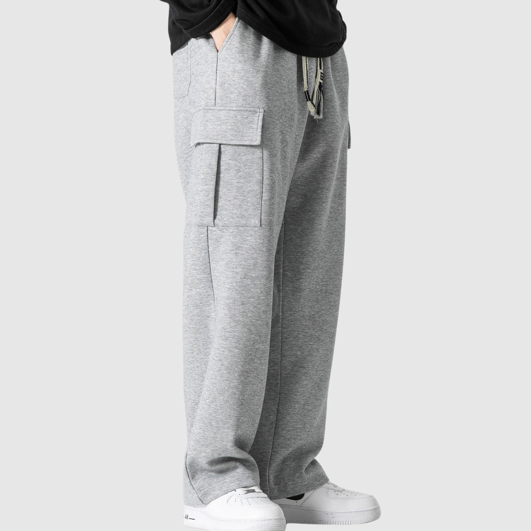Mathis – Pantalons de training oversize à coupe décontractée