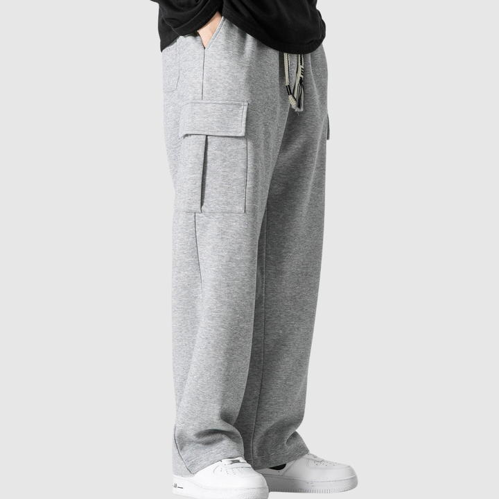 Mathis – Pantalons de training oversize à coupe décontractée