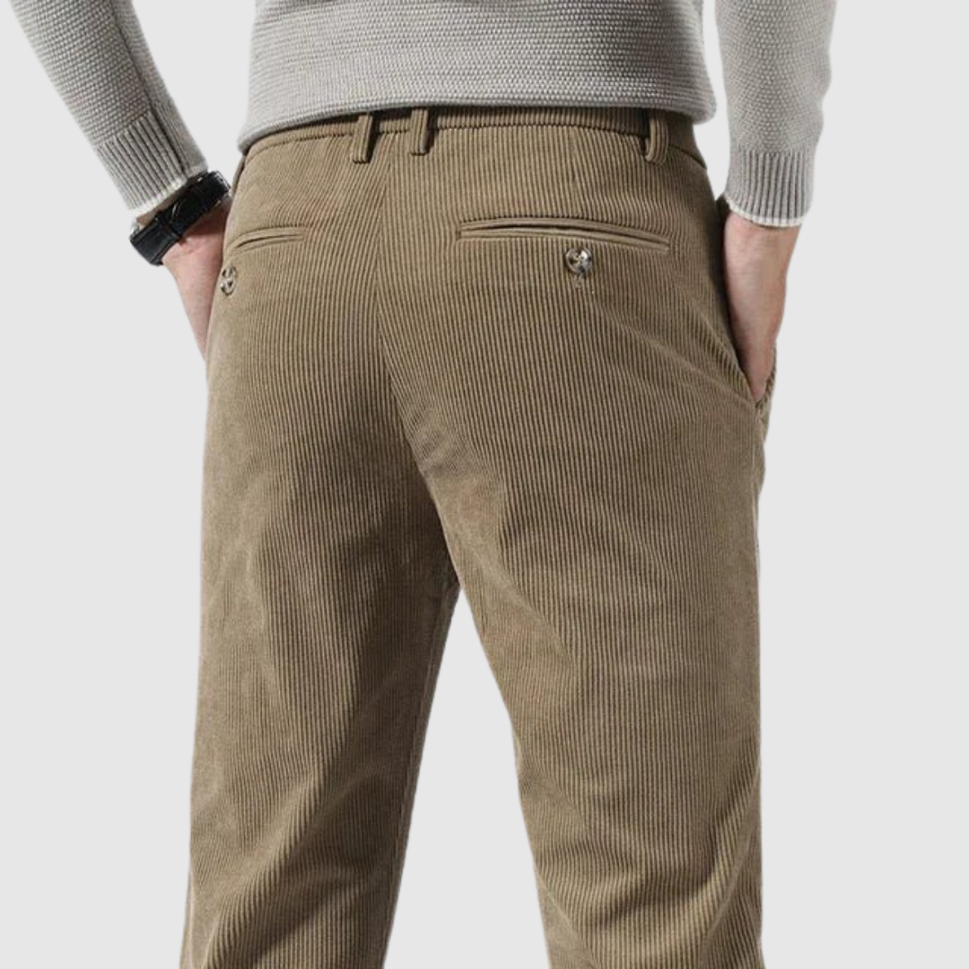 Leo – Pantalon en daim doux