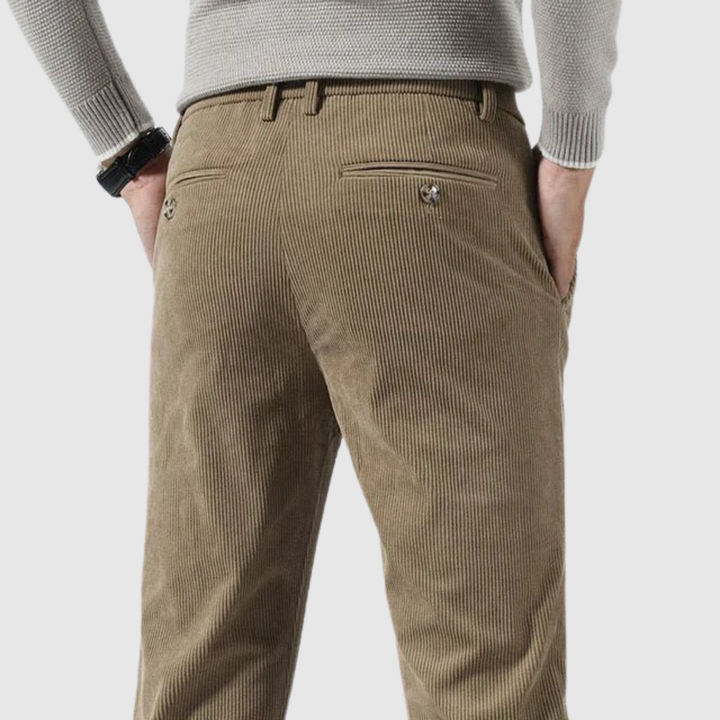 Leo – Pantalon en daim doux