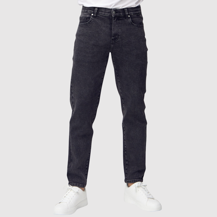 Bruno – Jeans gris foncé à coupe standard
