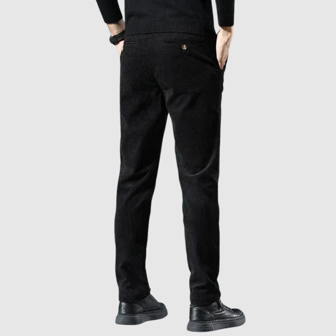 Leo – Pantalon en daim doux
