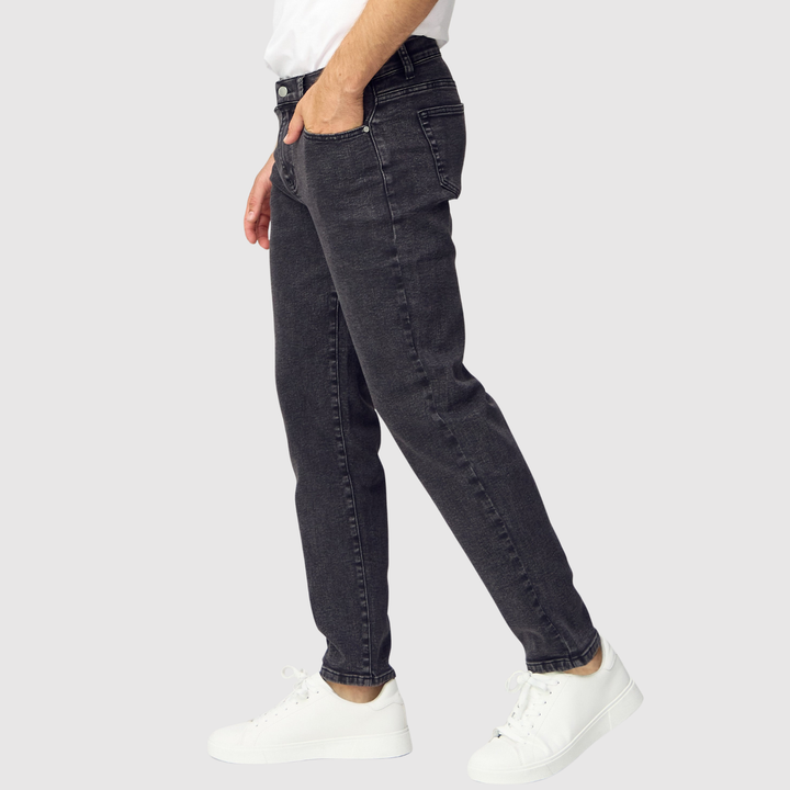 Bruno – Jeans gris foncé à coupe standard